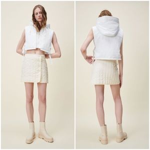 𝗡𝗪𝗧 𝗭𝗮𝗿𝗮 • Quilted Mini Skirt